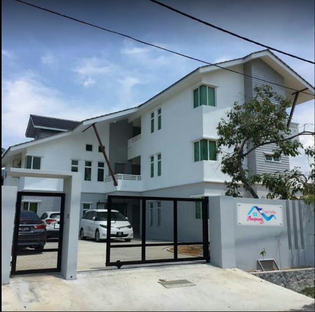 Bahagian hadapan Ampang 160 Villa